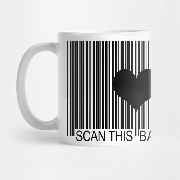 i love you barcode by somatosis